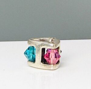 Trollbeads LAA Winter Jewel Silver 925 & Swarovski Crystal Small Retired